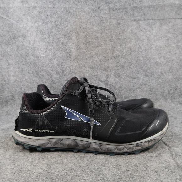 Altra Shoes Womens 10 Superior 4 Trail Running Sneakers Zero Drop Hiking Black - Picture 1 of 12